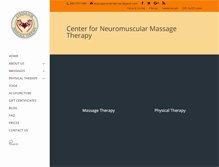 Tablet Screenshot of cnmtmassage.com